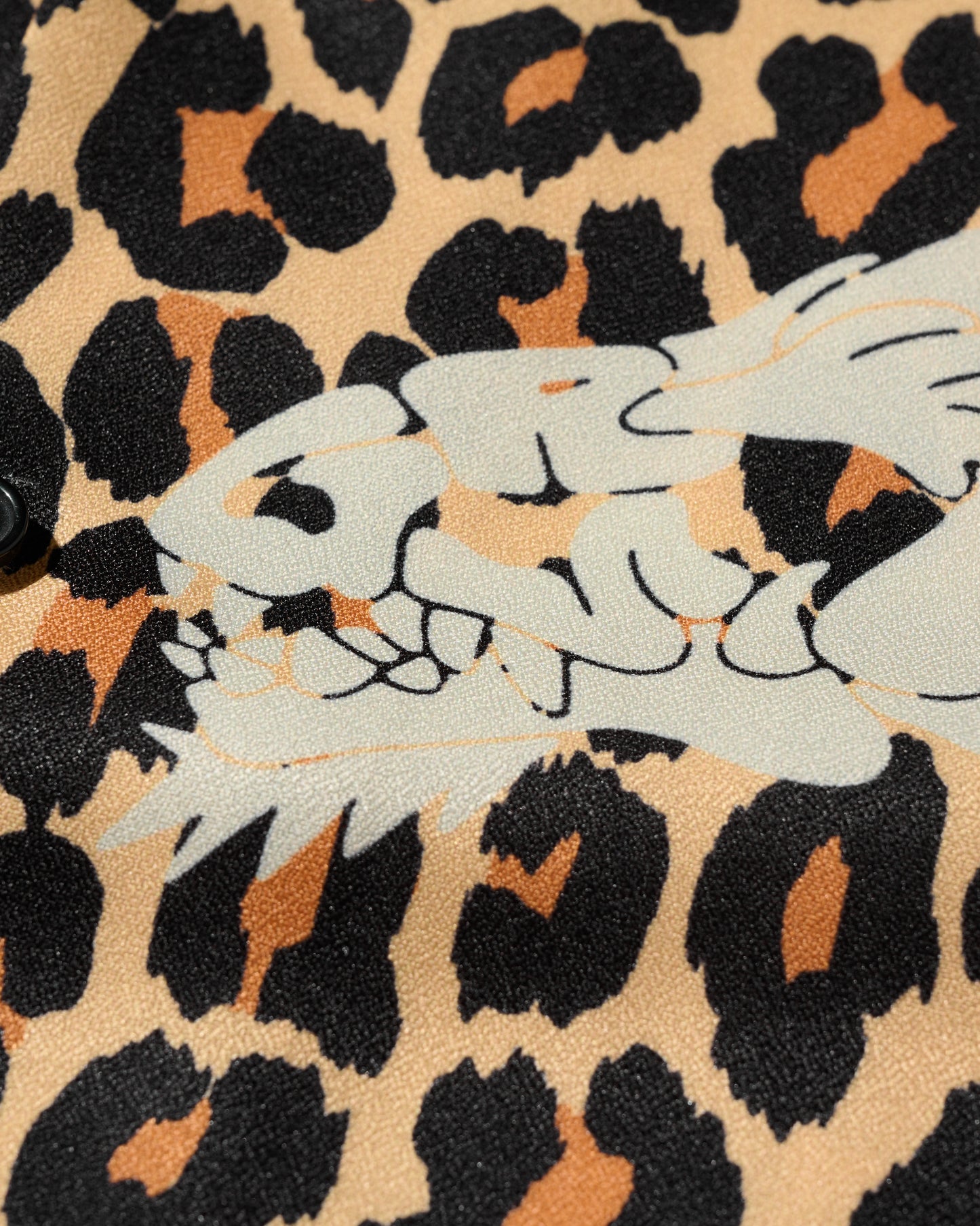 GRS LEOPARD OPEN COLLAR SHIRT / LEOPARD