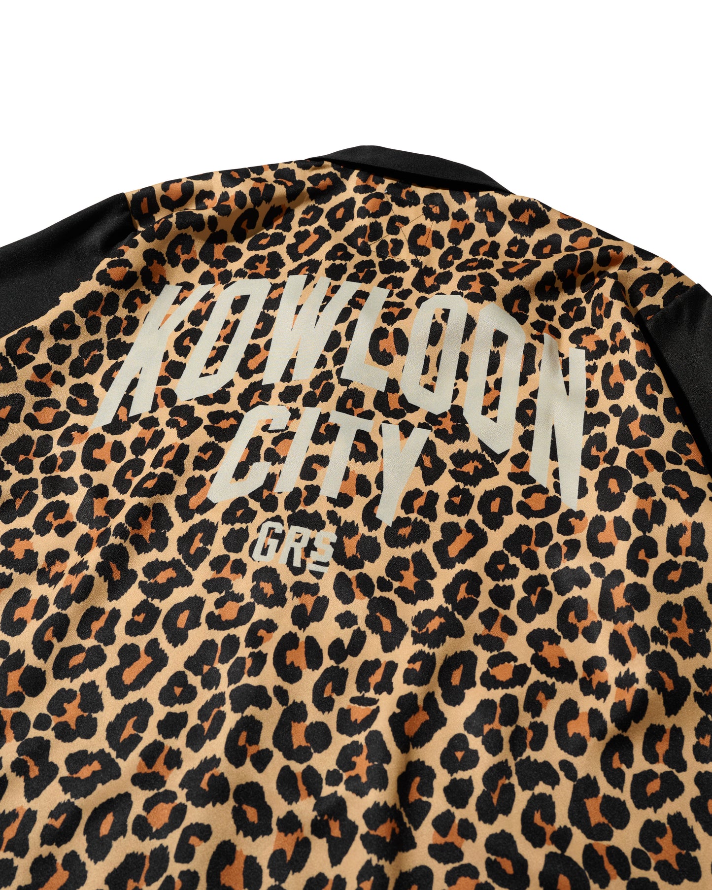 GRS LEOPARD OPEN COLLAR SHIRT / LEOPARD