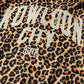 GRS LEOPARD OPEN COLLAR SHIRT / LEOPARD