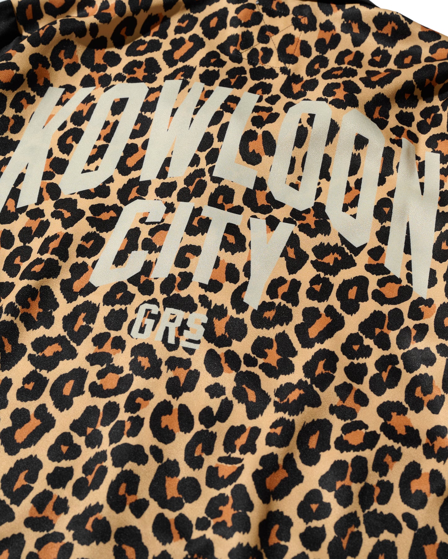 GRS LEOPARD OPEN COLLAR SHIRT / LEOPARD
