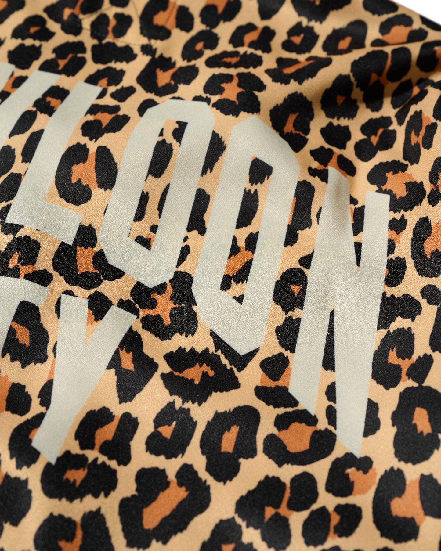 GRS LEOPARD OPEN COLLAR SHIRT / LEOPARD