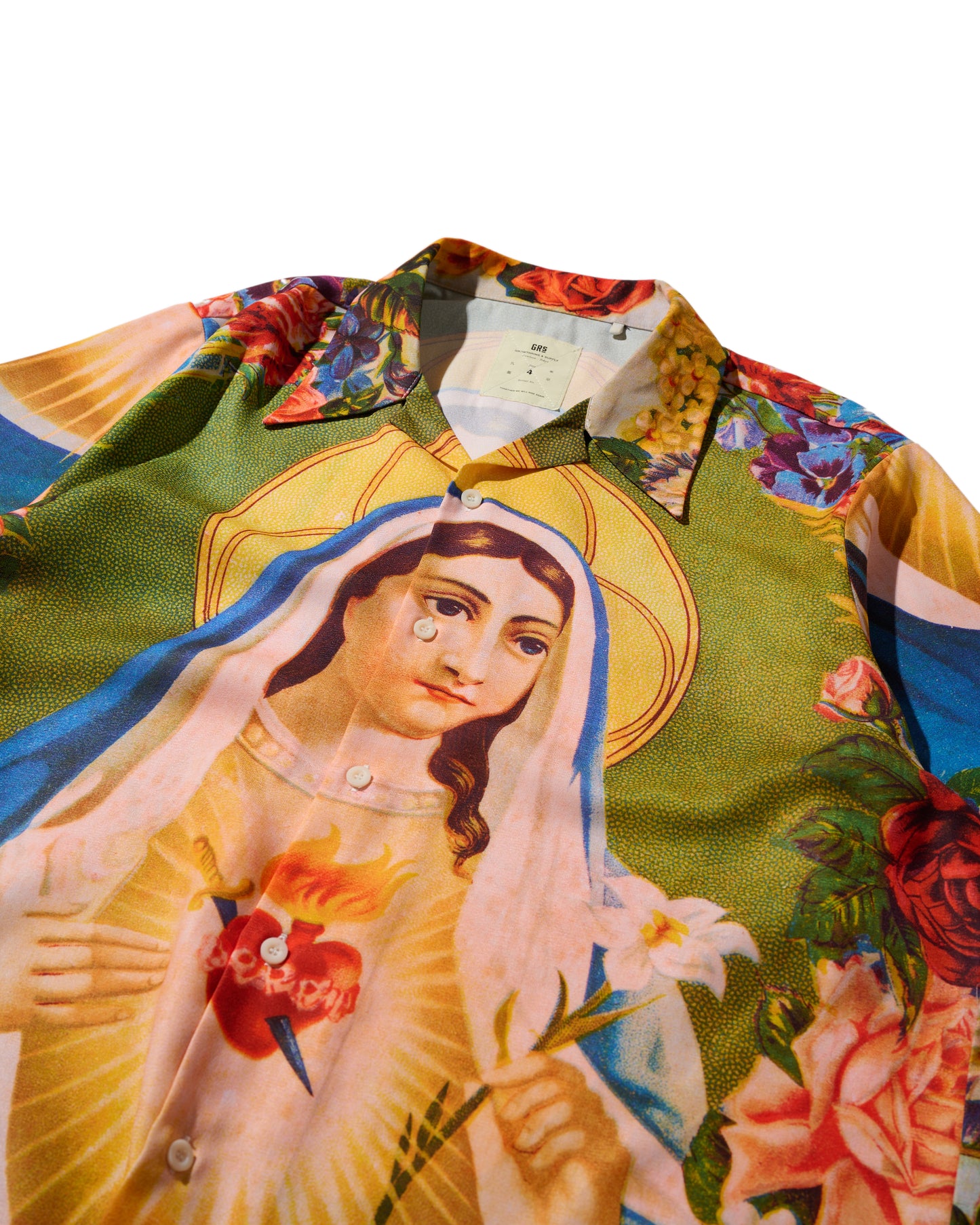 GRS IMMACULATE HEART OF MARY OPEN COLLAR SHIRT