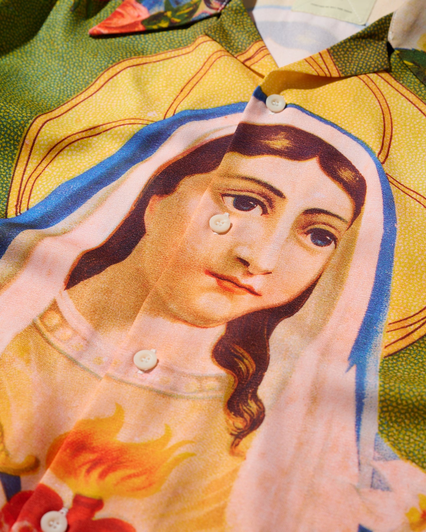 GRS IMMACULATE HEART OF MARY OPEN COLLAR SHIRT