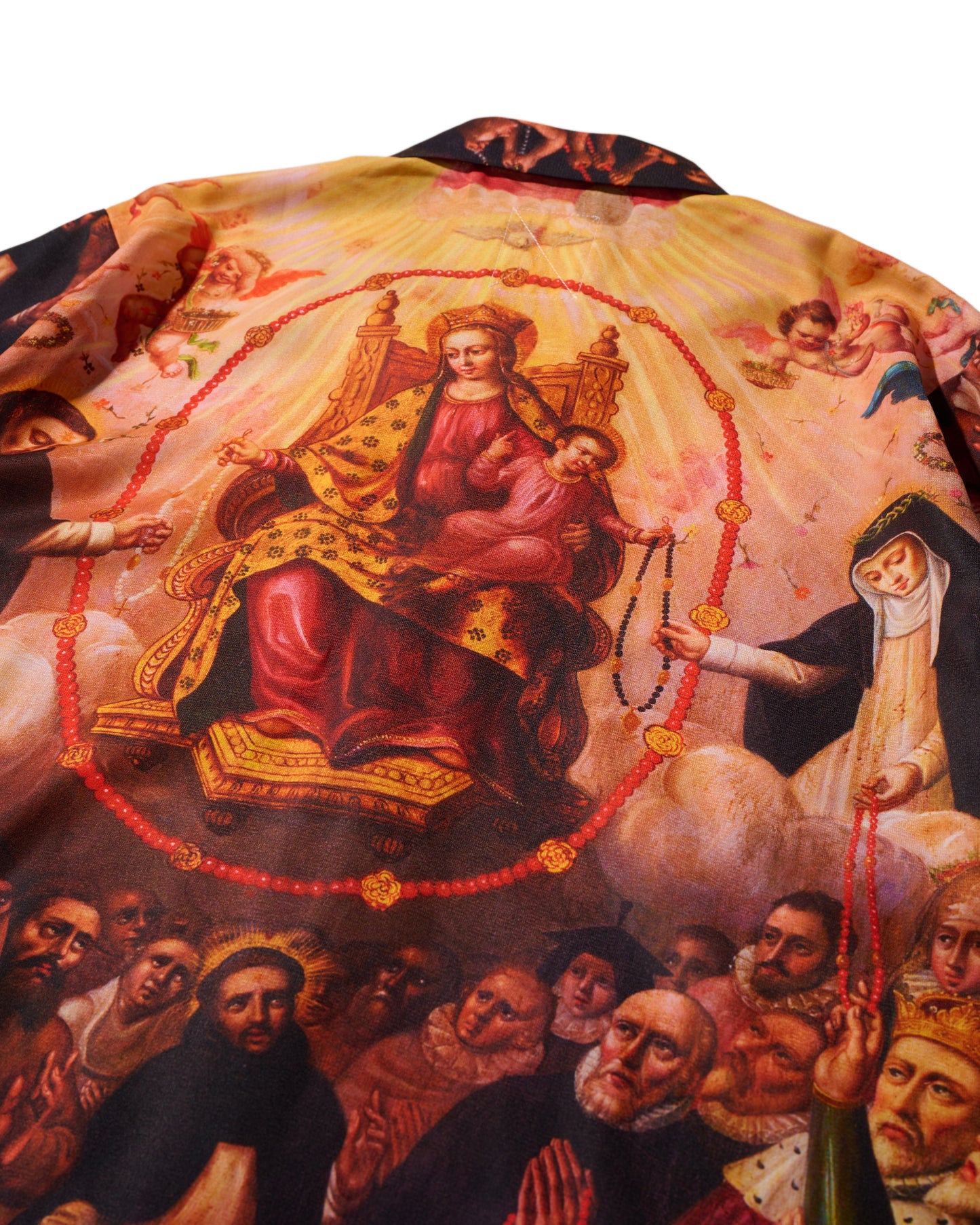 GRS LADY OF THE ROSARY OPEN COLLAR SHIRT