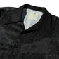 GRS BLACK LEOPARD OPEN COLLAR SHIRT / LEOPARD