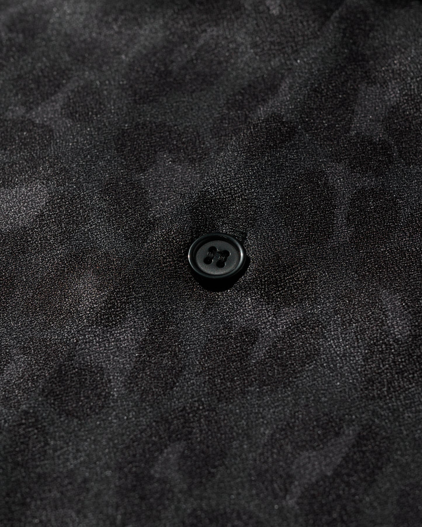 GRS BLACK LEOPARD OPEN COLLAR SHIRT / LEOPARD