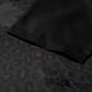 GRS BLACK LEOPARD OPEN COLLAR SHIRT / LEOPARD