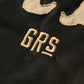 GRS FADED DISTRESSED RED KOWLOON TEE  - WHITE ON BLACK
