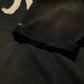 GRS FADED DISTRESSED RED KOWLOON TEE  - WHITE ON BLACK