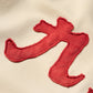 GRS FADED DISTRESSED KOWLOON TEE - RED ON WHITE