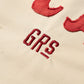 GRS FADED DISTRESSED KOWLOON TEE - RED ON WHITE