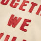 GRS FADED DISTRESSED KOWLOON TEE - RED ON WHITE
