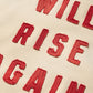 GRS FADED DISTRESSED KOWLOON TEE - RED ON WHITE