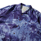 DRAGON & TIGER OVERPRINT CREPE SHIRT / INDIGO BLUE