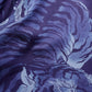 DRAGON & TIGER OVERPRINT CREPE SHIRT / INDIGO BLUE