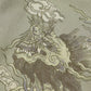 DOUBLE DRAGON OVERPRINT CREPE SHIRT / SAGE GREEN