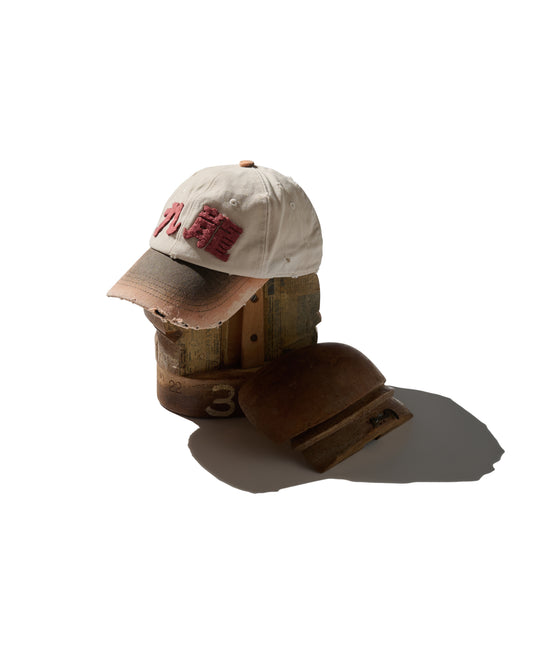 SUN FADED DISTRESSED “KOWLOON” TWO TONE CAP / DIRTY PINK
