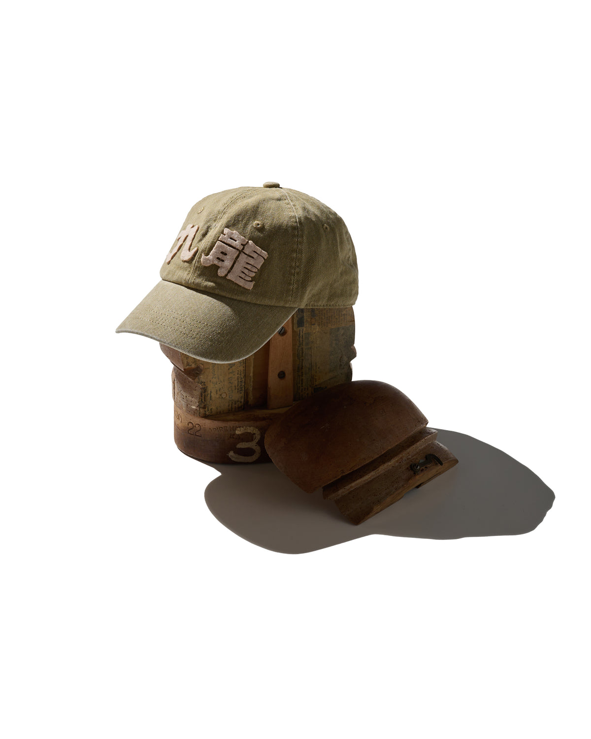 GRS FADED WASHED QUILTED KOWLOON CAP / BEIGE