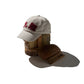 GRS FADED WASHED QUILTED KOWLOON CAP / GREY WHITE