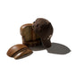 GRS FADED WASHED QUILTED KOWLOON CAP / BROWN