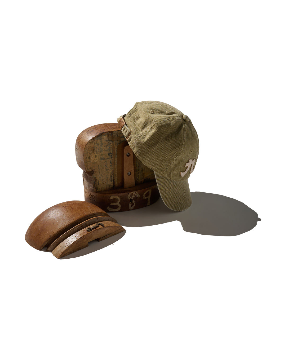 GRS FADED WASHED QUILTED KOWLOON CAP / BEIGE