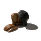 GRS FADED WASHED QUILTED KOWLOON CAP / BLACK