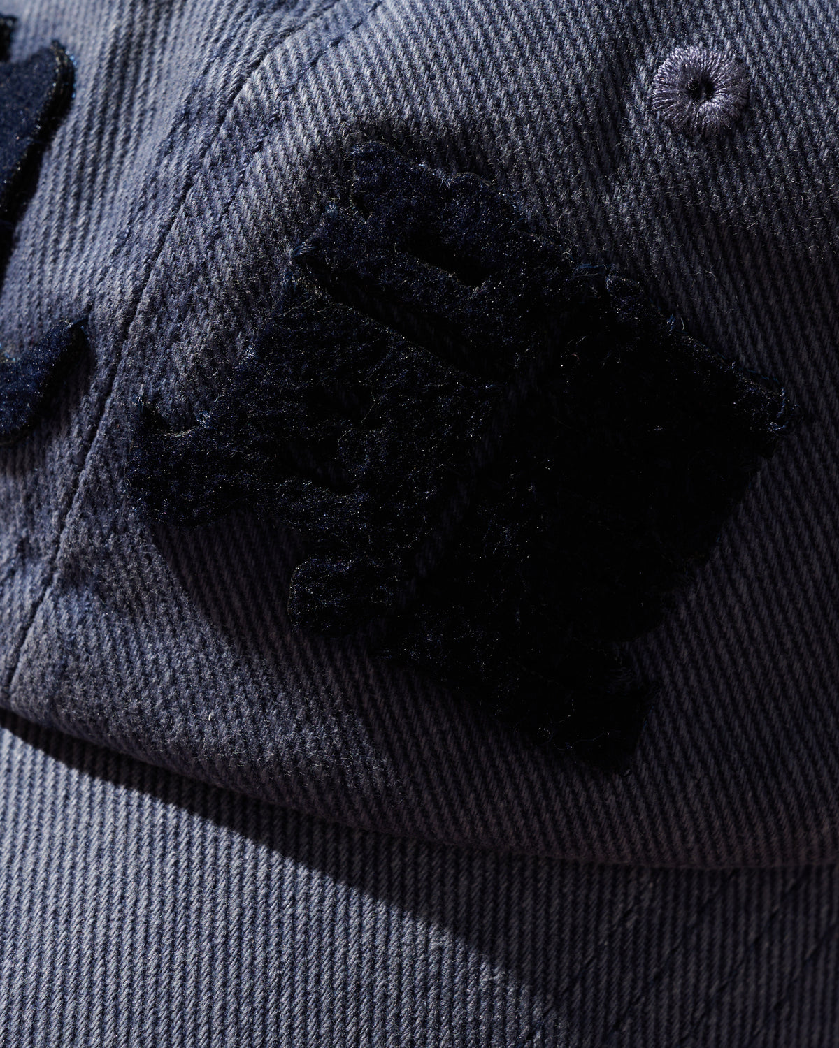 GRS FADED WASHED QUILTED KOWLOON CAP / INDIGO