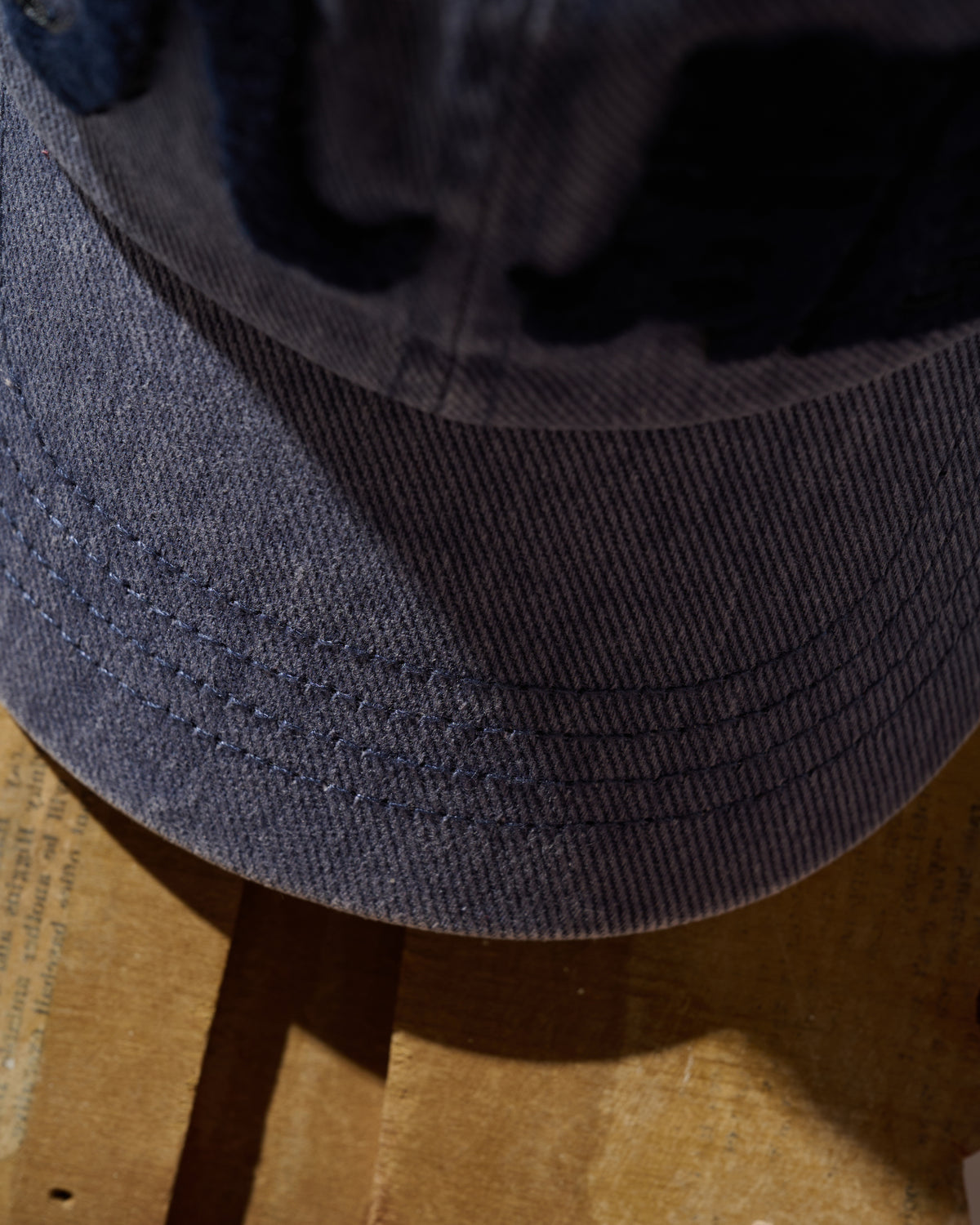 GRS FADED WASHED QUILTED KOWLOON CAP / INDIGO