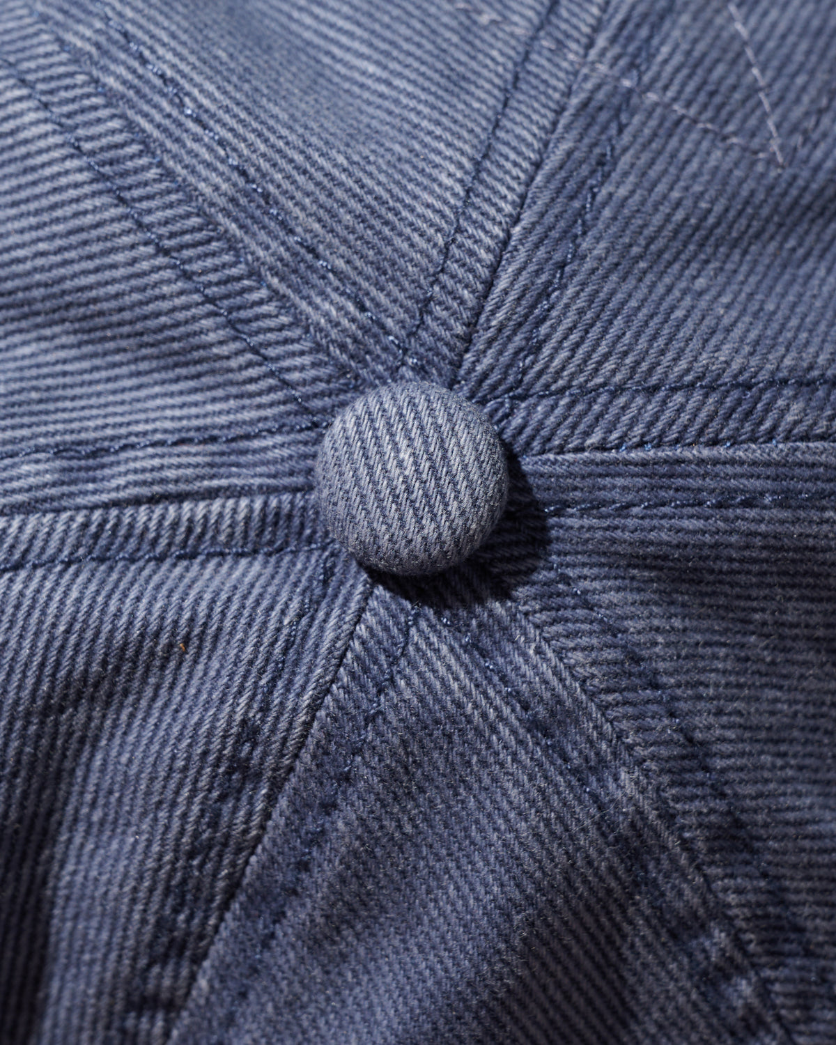 GRS FADED WASHED QUILTED KOWLOON CAP / INDIGO