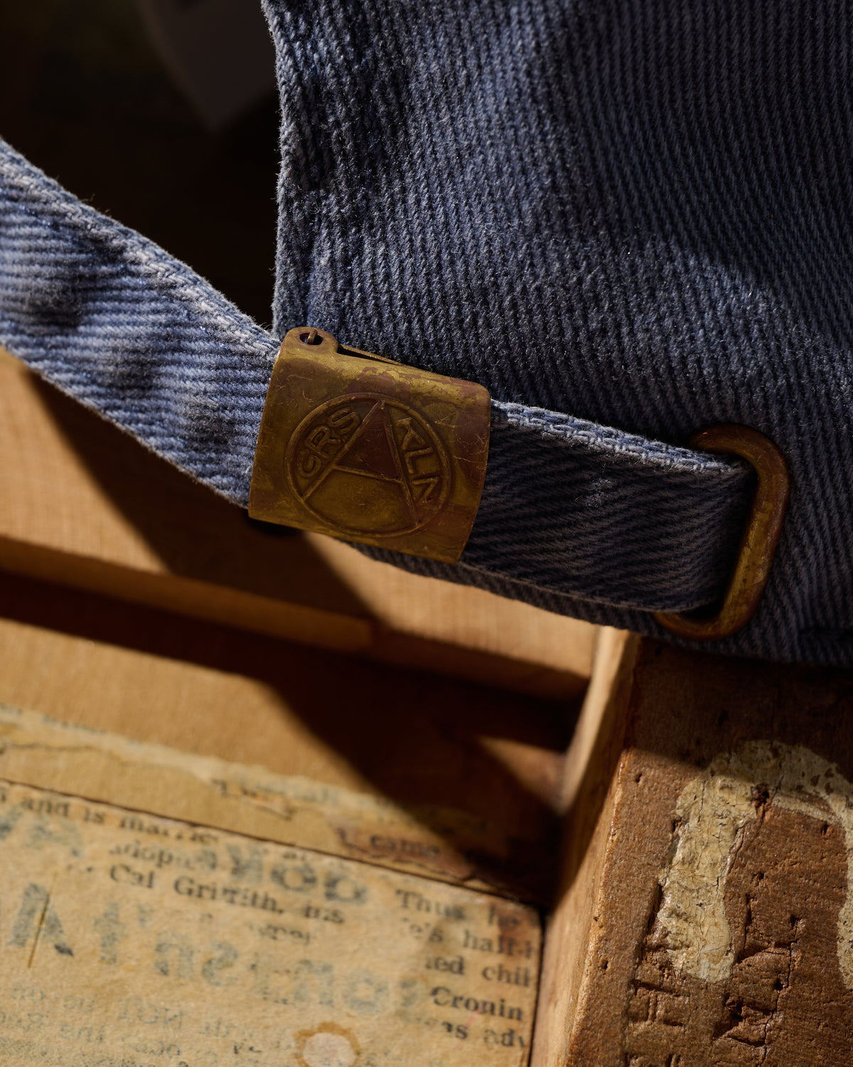 GRS FADED WASHED QUILTED KOWLOON CAP / INDIGO