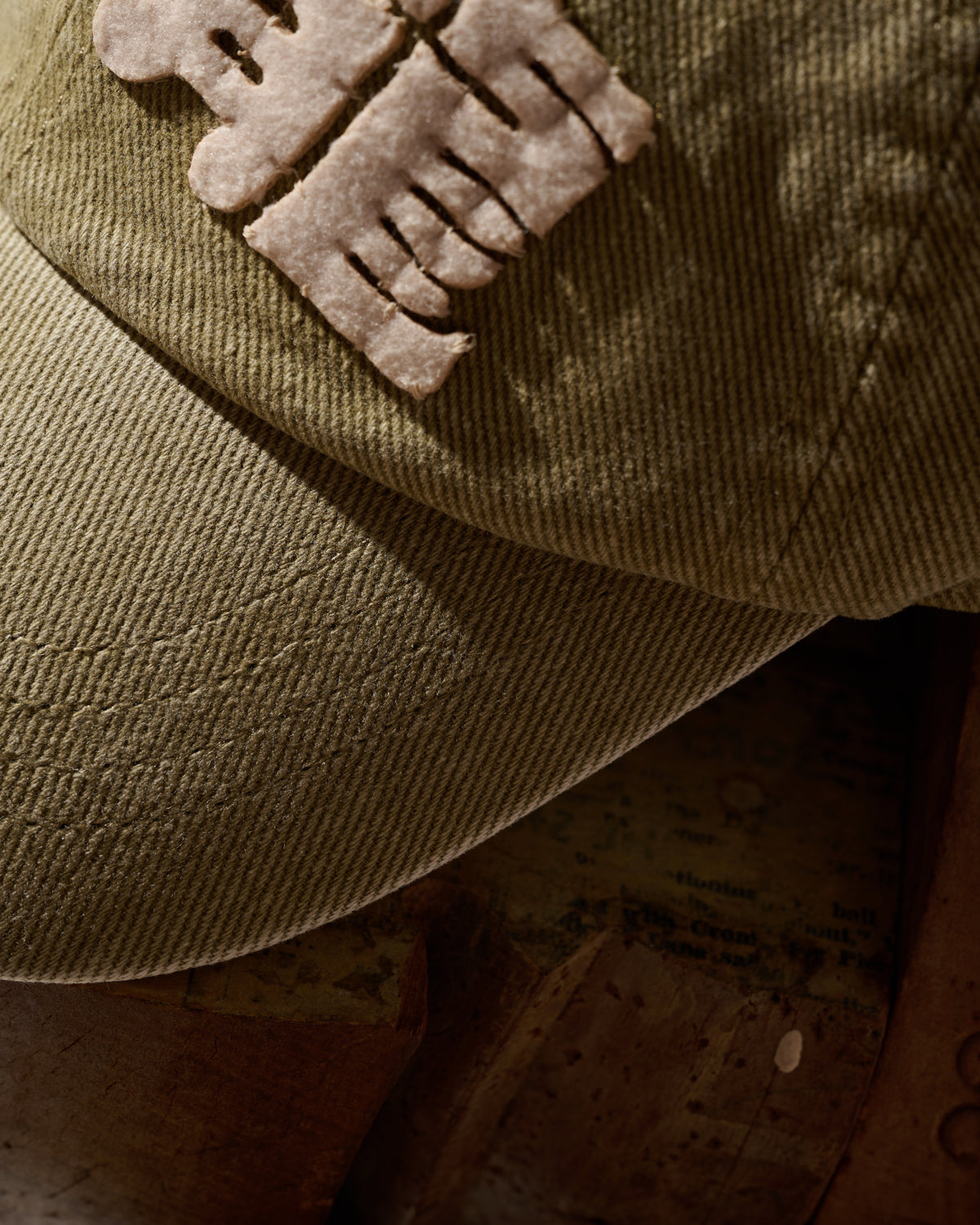 GRS FADED WASHED QUILTED KOWLOON CAP / BEIGE