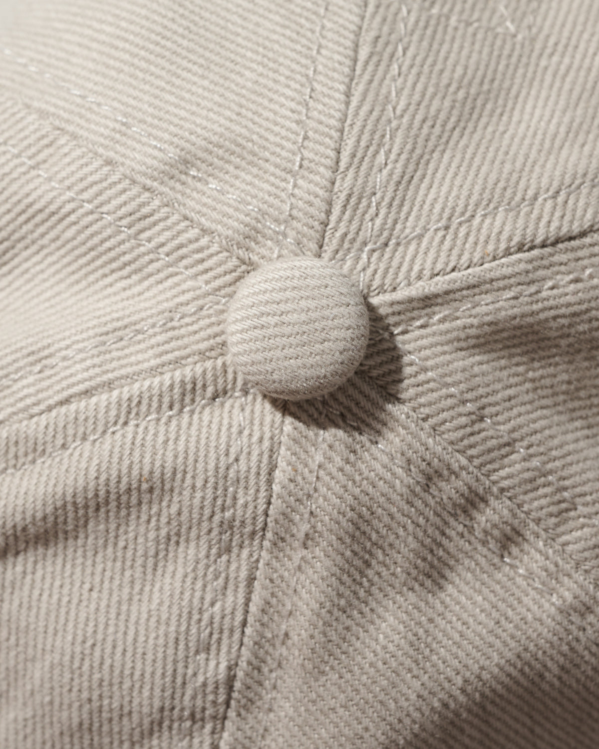 GRS FADED WASHED QUILTED KOWLOON CAP / GREY WHITE