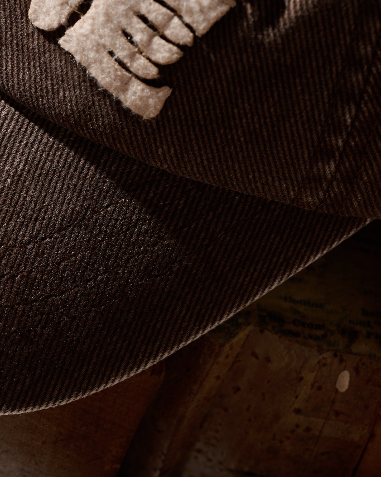 GRS FADED WASHED QUILTED KOWLOON CAP / BROWN