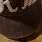 GRS FADED WASHED QUILTED KOWLOON CAP / BROWN