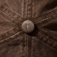 GRS FADED WASHED QUILTED KOWLOON CAP / BROWN