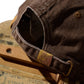 GRS FADED WASHED QUILTED KOWLOON CAP / BROWN