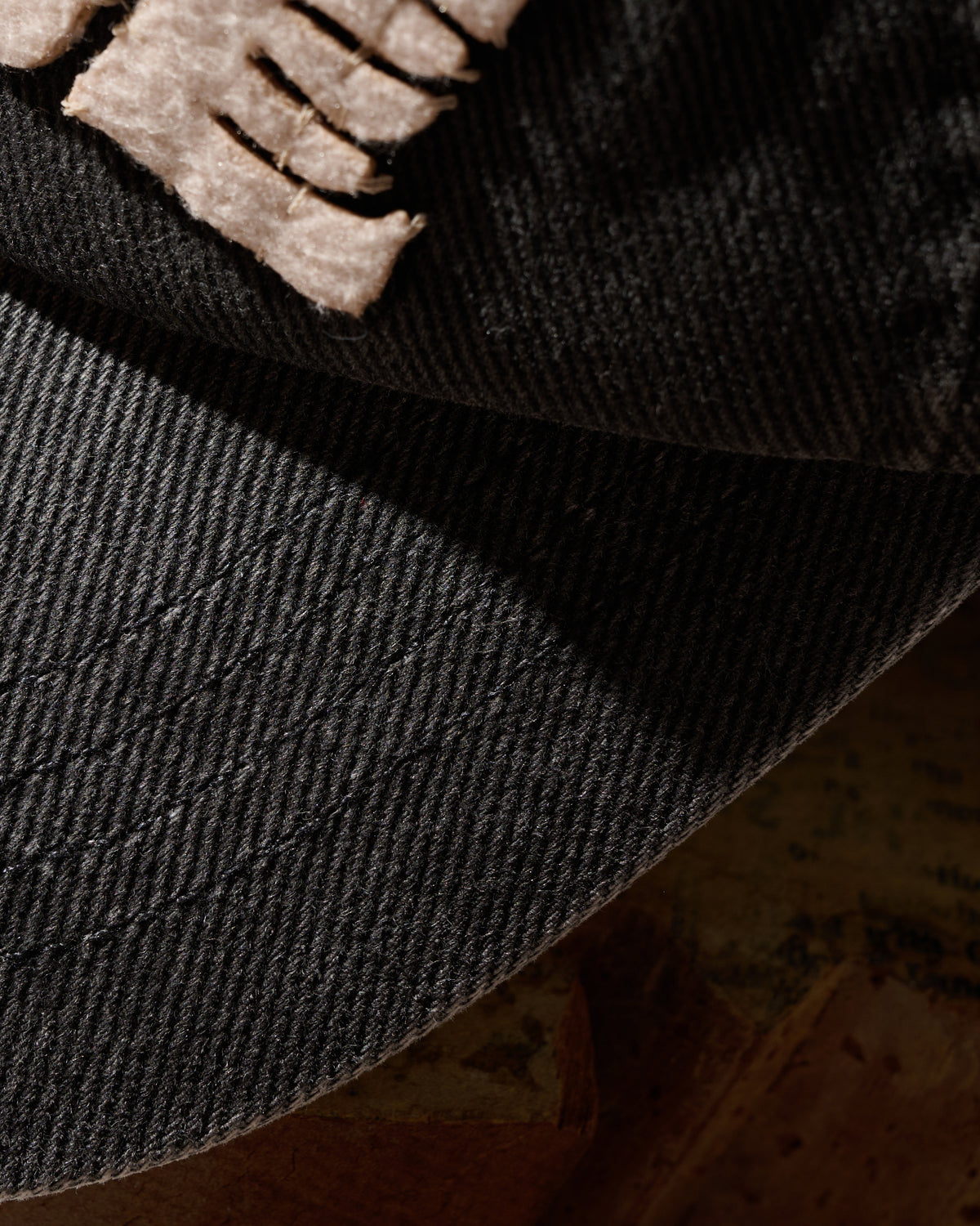 GRS FADED WASHED QUILTED KOWLOON CAP / BLACK