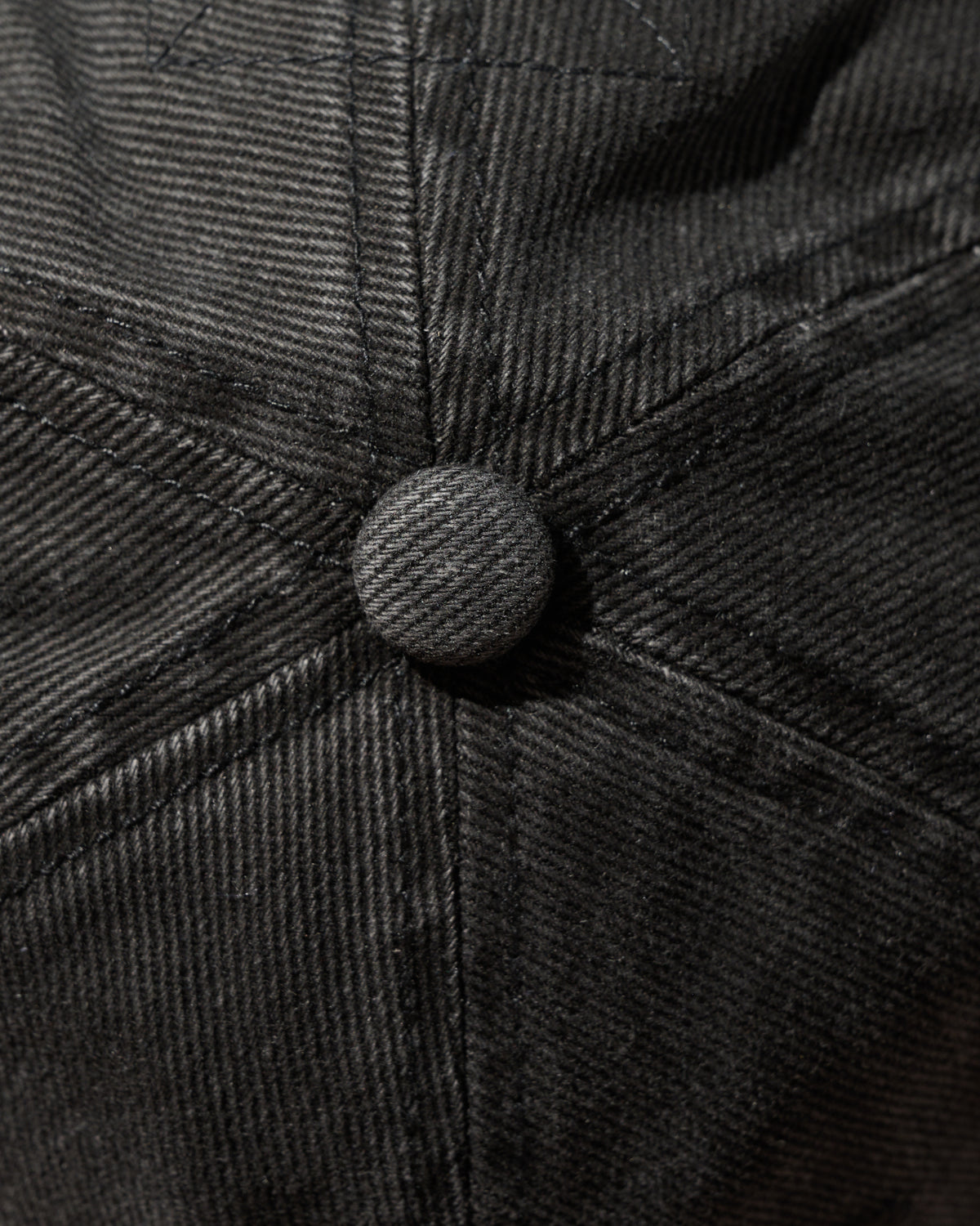 GRS FADED WASHED QUILTED KOWLOON CAP / BLACK
