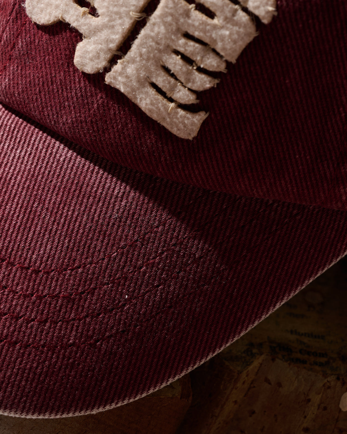 GRS FADED WASHED QUILTED KOWLOON CAP / RED