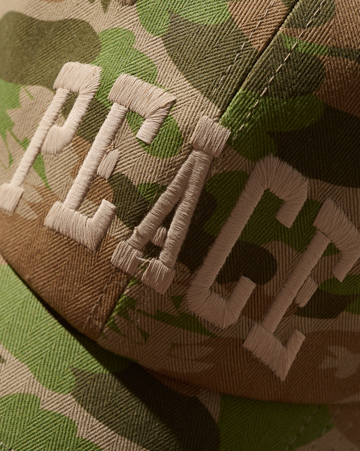 FREEDOM & PEACE PEACE CAP / CAMOUFLAGE