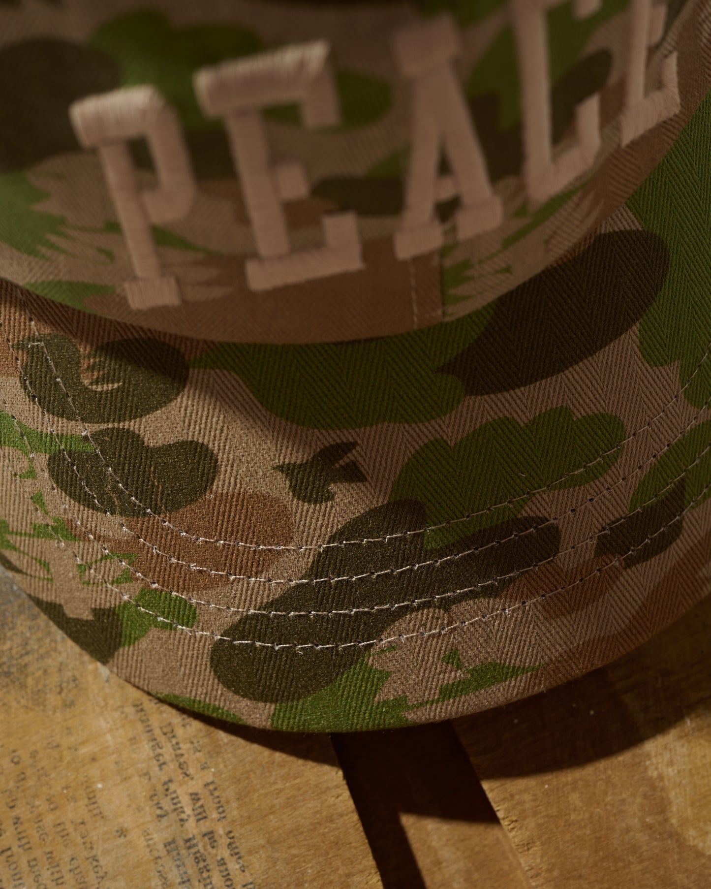 FREEDOM & PEACE PEACE CAP / CAMOUFLAGE