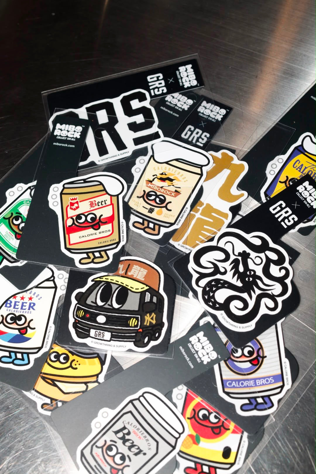 Meltdown Beer Can Stickers