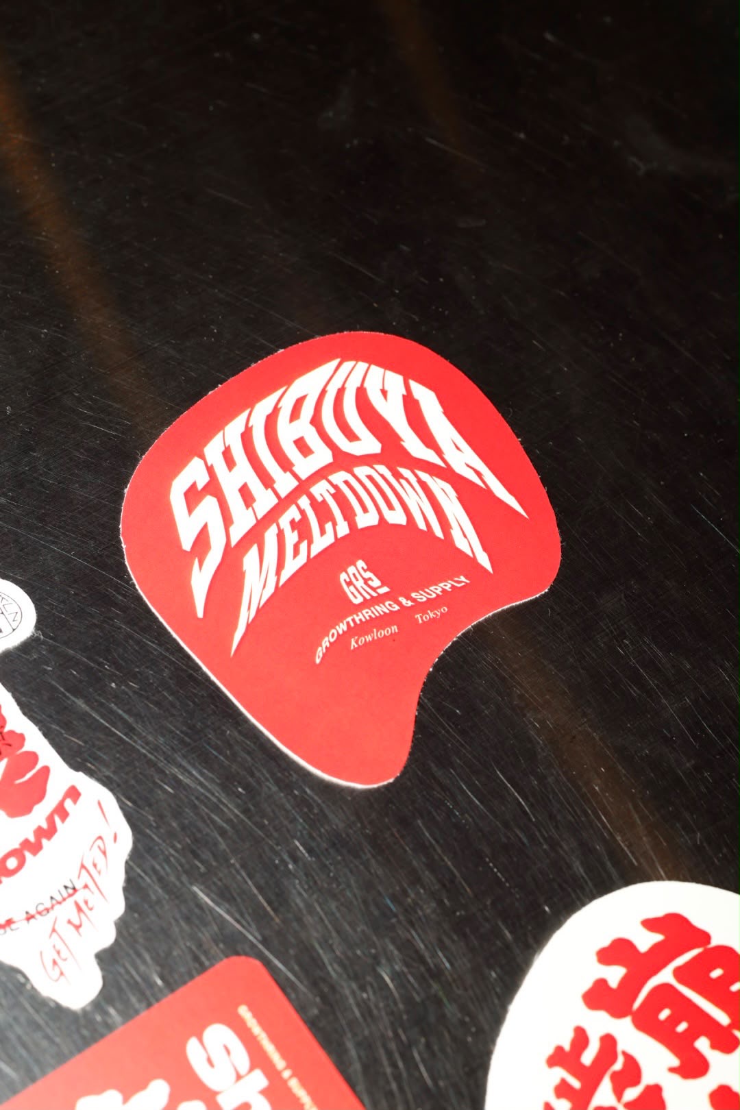 GRS X SHIBUYAMELTDOWN STICKER PACK (4PCS)
