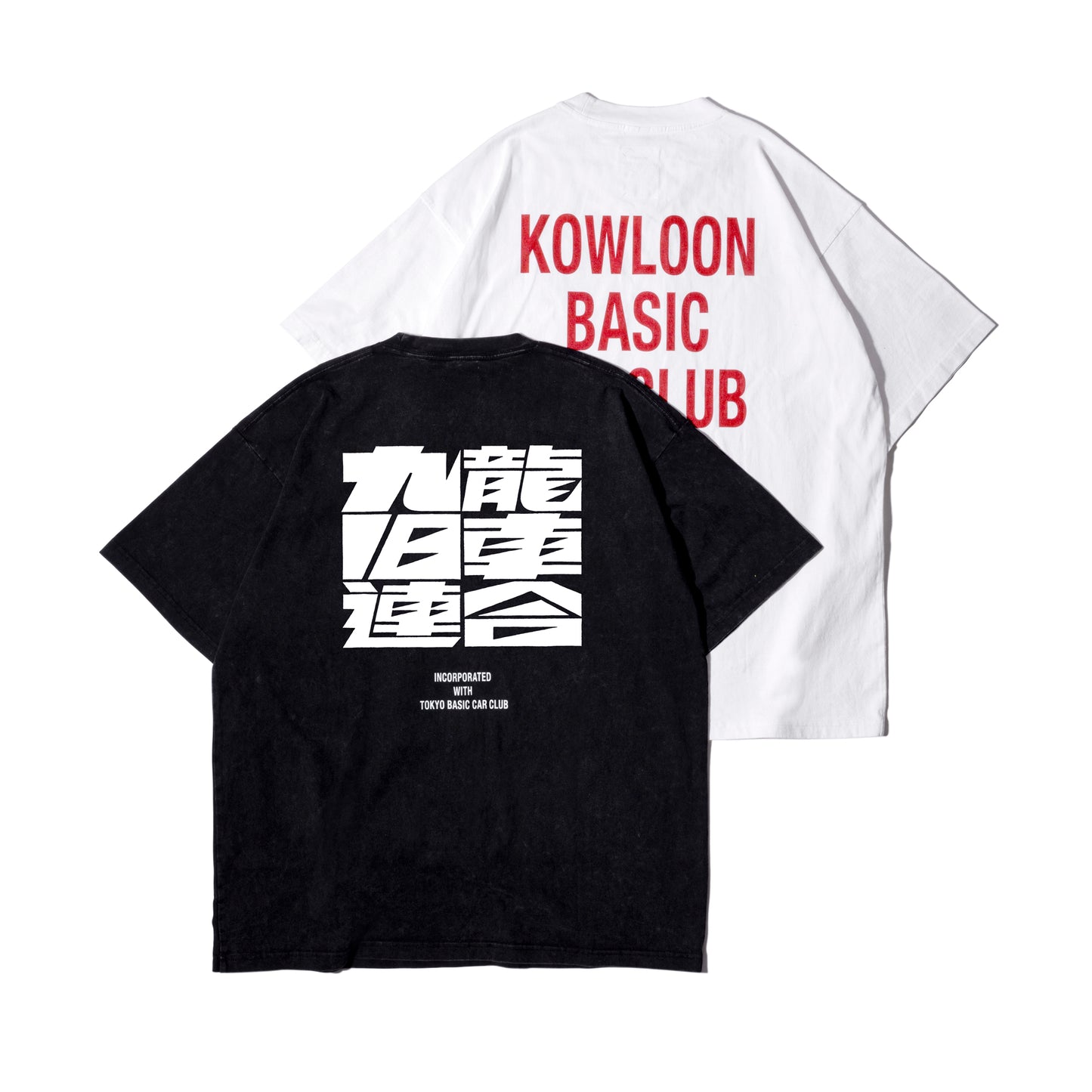 KBCC Crew Heavy Washed Tee / White