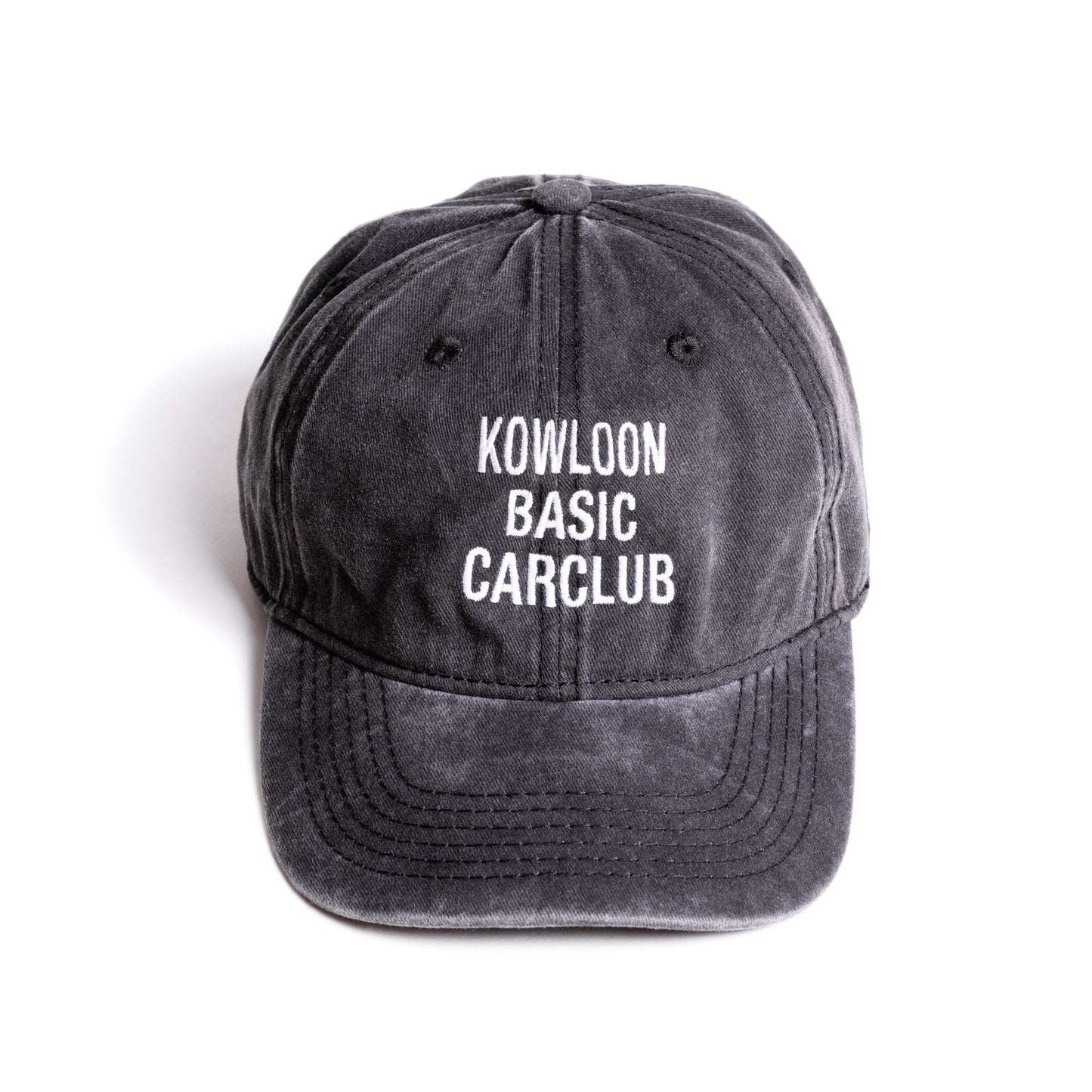 KBCC Crew Embroidery Logo Cap / Faded Charcoal