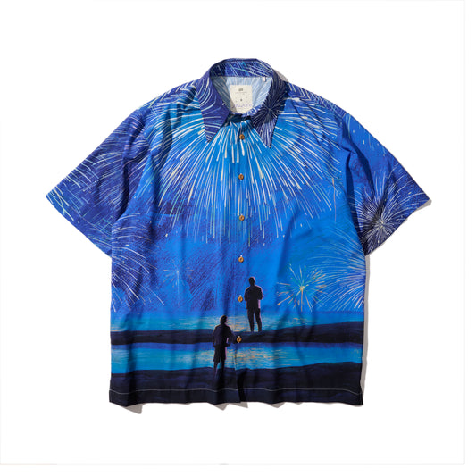 GRS X A BALLOONS LANDING OVERPRINT SHIRT