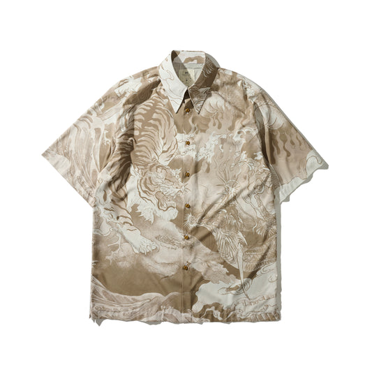 [SUMMER EDITION] DOWNHILL TIGER & DRAGON OVERPRINT SHIRT