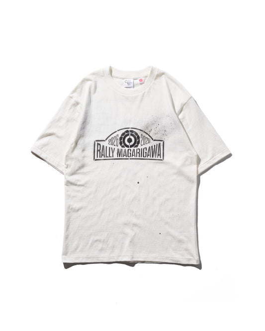 S/S Slubby T-Shirt / White  Made in Japan