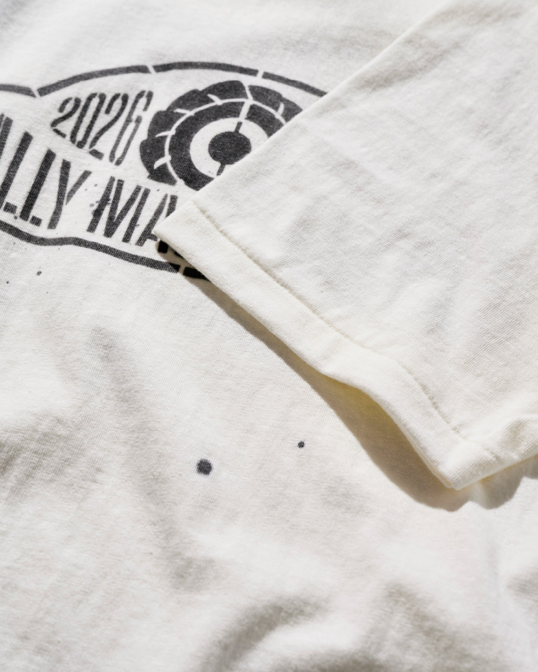 [PRE-ORDER] S/S Slubby T-Shirt / White  Made in Japan