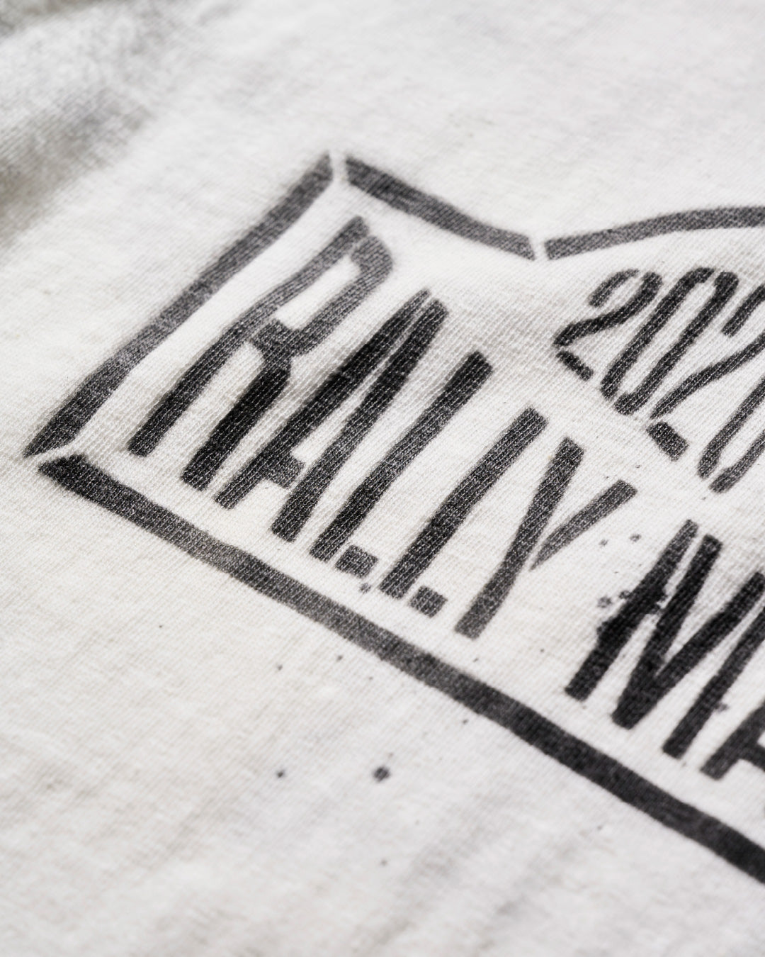 [PRE-ORDER] S/S Slubby T-Shirt / White  Made in Japan